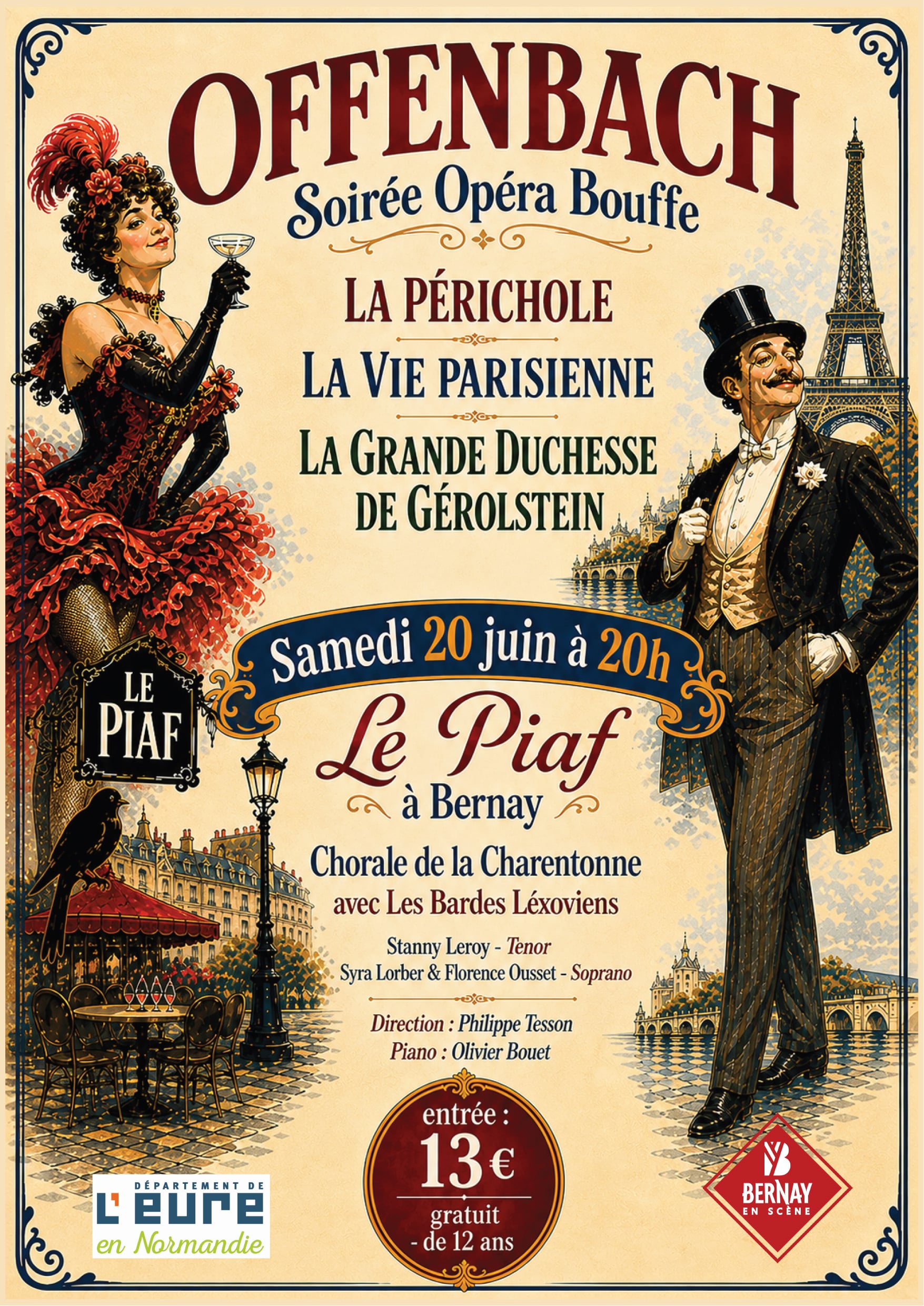 affiche chorale la charentonne