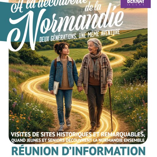 Affiche A LA DECOUVERTE DE LA NORMANDIE 02 1